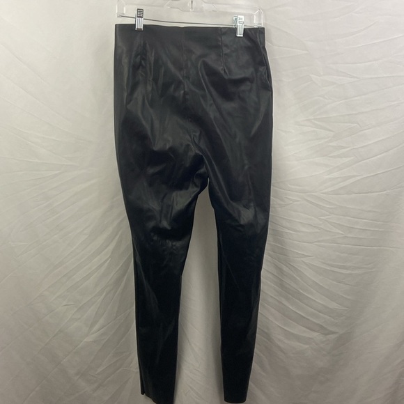 H&M Faux Leather Pants Women’s Size 10 Black NWT - Picture 12 of 14
